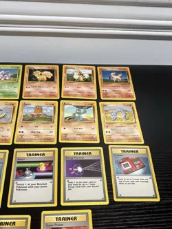 Vintage Pokemon TCG Base Set Unlimited Bulk Common & Uncommon Cards - Lot of 21 - Image 3
