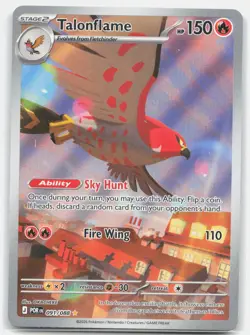 Talonflame 091/088 Holo ME03: Perfect Order Pokemon NM - Image 1