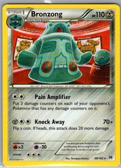 Bronzong 96/162 Non Holo XY - BREAKthrough - Pokemon Card - NM - Image 1