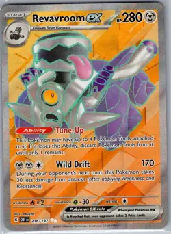 Revavroom ex - 216/197 SV03: Obsidian Flames - Pokemon Card - NM - Image 1