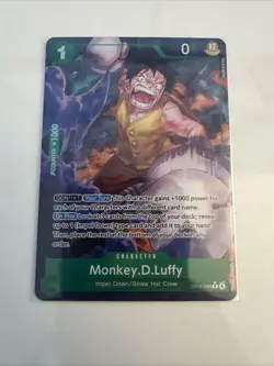 Monkey.D.Luffy OP16-034 Alt Rare The Time of Battle One Piece English NM Card + - Image 2