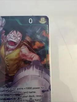Monkey.D.Luffy OP16-034 Alt Rare The Time of Battle One Piece English NM Card + - Image 3