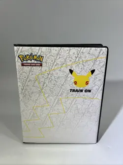 Pokemon TCG 25th Anniversary Celebrations Jumbo Card Binder W/25 Cards #ML - Image 1