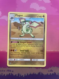Pokemon Card Flygon Dragon Majesty Uncommon 39/70 Near Mint - Image 1