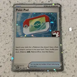 Poke Pad - (Cosmos Holo) 081/088 Prize Pack Series Cards Cosmos Holo - Image 1