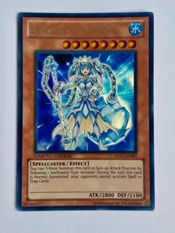 Blizzard Princess YG07-EN001 NM Ultra Rare Yu-Gi-Oh! GX Manga Promo Card - Image 1