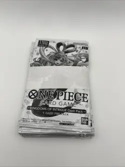 12x One Piece Card Game Kingdom Of Intrigue Dash Packs - Factory Sealed - Image 2