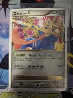 Zacian LV. X - Holo Promo SWSH: Sword & Shield Promo Cards SWSH135 LP - Image 1