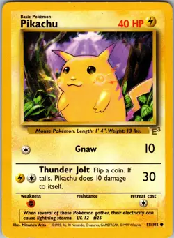 Miscellaneous Cards & Products #058/102 Pikachu - Image 1