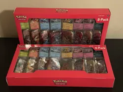 (Costco 2-pack) Pokemon Prismatic Evolutions - 8 Mini Tins w/ Promo Cards - New - Image 1