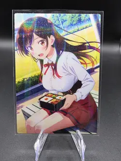 Chizuru Mizuhara Holographic Anime Collectible Trading Card - Image 1