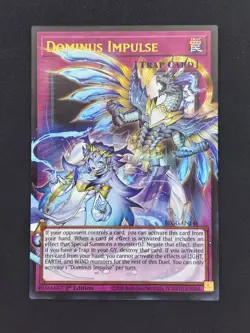 Dominus Impulse BLGG-EN146 - Near Mint NM Extended Art Overframe Yu-Gi-Oh! Card - Image 1