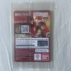 One Piece Dodgers Promo Card Monkey D. Luffy 2026 Original Packaging Sealed - Image 2