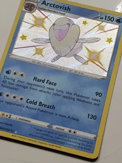 HOLO Arctovish SV037/SV122 - NM / M - SHINY VAULT Shining Fates Pokemon Card - Image 2