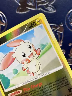 Plusle LV.30 36/132 REVERSE HOLO Secret Wonders Pokemon Card 2007 NM - Image 3