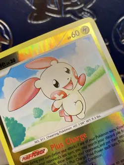 Plusle LV.30 36/132 REVERSE HOLO Secret Wonders Pokemon Card 2007 NM - Image 4