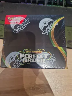 Pokemon TCG - Mega Evolutions - Perfect Order Booster Box New & Factory Sealed - Image 1