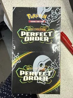Pokemon TCG Perfect Order Half Booster Box - 18 Packs New & Sealed - Image 1