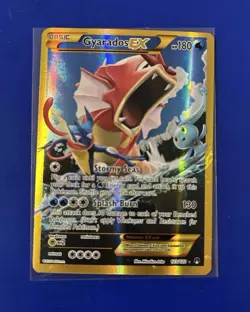 Pokemon TCG Gyarados EX 123/122 XY Breakpoint 2016 Secret Holo Rare Card - Image 2