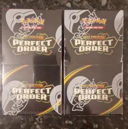 Pokemon TCG Sealed Perfect Order 2 x Half Booster Box 36 Packs Brand New UK - Image 1