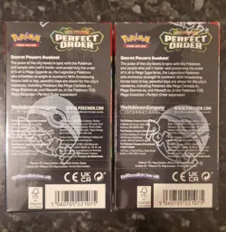 Pokemon TCG Sealed Perfect Order 2 x Half Booster Box 36 Packs Brand New UK - Image 3