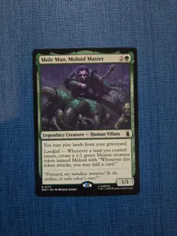 Mole Man, Moloid Master 177 Rare Marvel Super Heroes Magic: The Gathering NM - Image 1