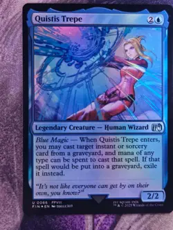 Quistis Trepe 66 Uncommon FINAL FANTASY Magic: The Gathering Foil Lightly Played - Image 1
