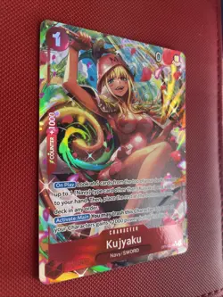 Kujyaku Alt Art OP11-004 SR A Fist of Divine Speed English One Piece TCG NM - Image 2