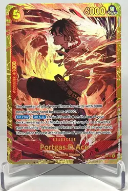 Portgas.D.Ace (118) OP16-118 The Time Of Battle Foil - One Piece TCG🔥🔥 - Image 1