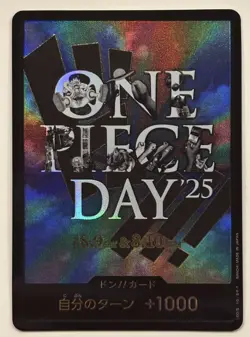 One Piece CCG/TCG - One Piece Day 2025 Don!! - NM - Image 1