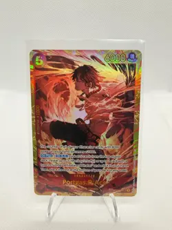 Portgas.D.Ace (118) OP16-118 Secret Rare The Time of Battle One Piece Foil NM - Image 1