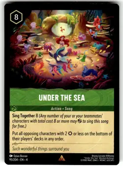 Under the Sea NM-MINT Disney Lorcana TCG non holo 95/204 EN4 - Image 1