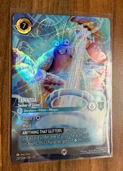 Disney Lorcana - Tamatoa - Seeker Of Shine - Enchanted 237/204 - Image 3