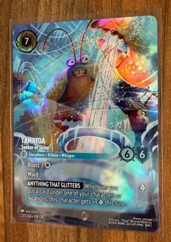 Disney Lorcana - Tamatoa - Seeker Of Shine - Enchanted 237/204 - Image 4