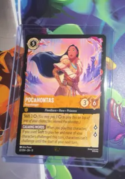 Disney Lorcana Pocahontas-Peacekeeper The First Chapter 22/204 Card - Image 1