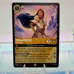 Disney Lorcana Pocahontas - Peacekeeper 22/204 Winterspell Legendary Regular - Image 2