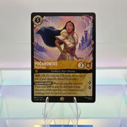Disney Lorcana Pocahontas - Peacekeeper 22/204 Winterspell Legendary Regular - Image 3