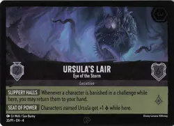 Ursula's Lair - Eye of the Storm Promo Disney Lorcana Promo Cards 35 NM Cold Foi - Image 1