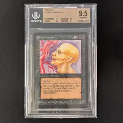 MTG \>> Sengir Vampire (BGS 9.5) <<// Beta - 341 Trading - Magic - Image 1