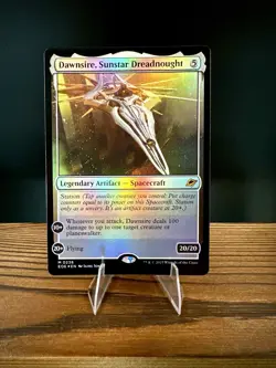 Dawnsire, Sunstar Dreadnought (EOE 0238) Edge of Eternities Foil, MTG - Image 1