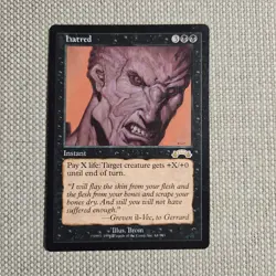 MTG Magic the Gathering Hatred (64/143) Exodus LP - Image 1