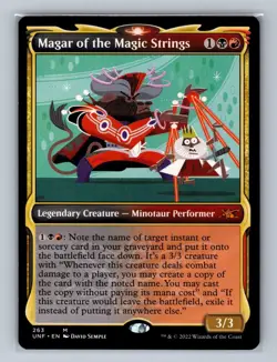 Magar of the Magic Strings Showcase 263 Regular Unfinity Magic: The Gathering LP - Image 1