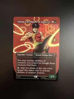 MTG Marvel Super Heroes Shang-Chi, Master of Kung Fu Borderless 0370 Foil - Image 1