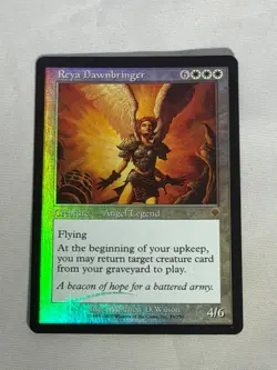 MTG FOIL Reya Dawnbringer Invasion Magic the Gathering - Image 1