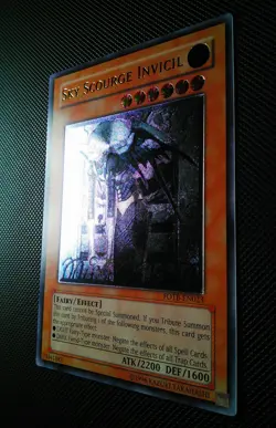 Sky Scourge Invicil FOTB-EN023 Ultimate Rare YuGiOh - Image 2