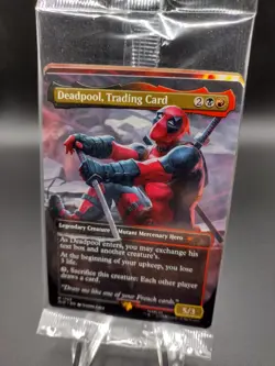 Mtg Secret Lair - DEADPOOL - Marvel Magic The Gathering - Sealed In Plastic - Image 1