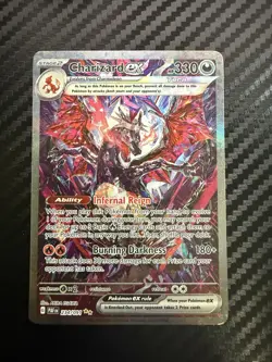 Pokemon TCG Charizard EX Paldean Fates Sir 234/091 Near Mint Condition - English - Image 1