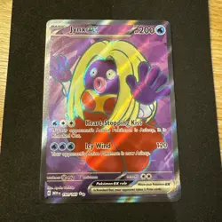 Pokemon TCG Card Jynx ex 191/165 Scarlet & Violet 151 Ultra Rare Full Art - NM - Image 1