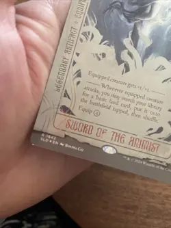 Sword of the Animist (Rainbow Foil) Secret Lair Drop Foil - Image 3