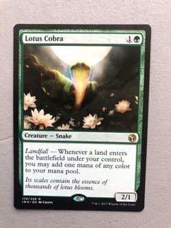Mtg Carte Magic Iconic Masters Lotus Cobra English NM - Image 1